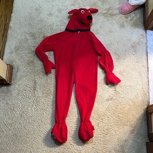 Clifford costume! Comfy, easy, EUC. Size small